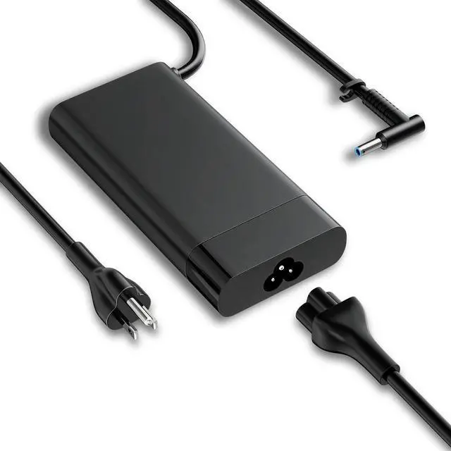 Main image of 150W 135W Laptop Charger Fit for HP ZBook Studio Envy Pavilion OMEN Victus | Blue Tip AC Adapter, Fast Charging, short-circuit protection, GaN Power Supply 15 16 17 TPN-CA11 TPN-DA09 Gaming 19.5v 7.7a