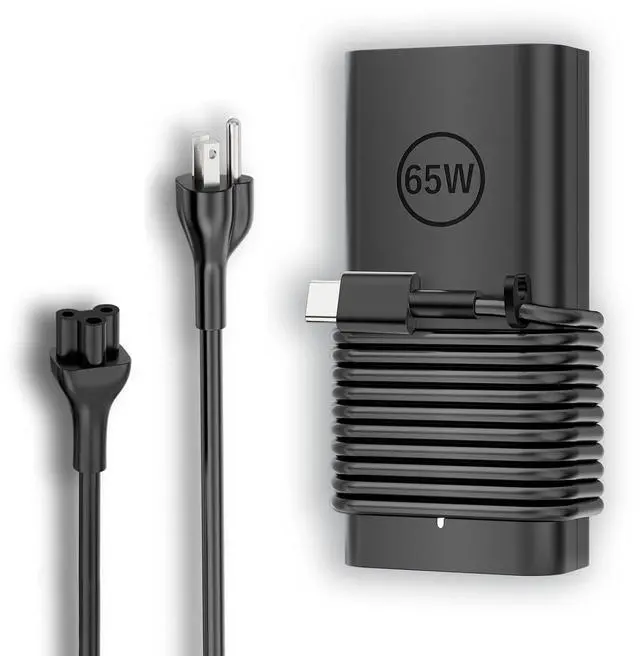 Main image of 65W USB Type C Charger Compatible with Dell Laptop Latitude Chromebook XPS | Fit for Dell Latitude 3000 5000 5420 5440 5450 7000 7420 XPS 13 Inspiron 14 16 Chromebook 3100 45W AC Adapter Fast Charging