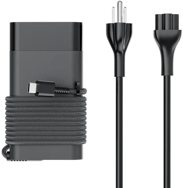Main image of 65W Type C Charger Fit for HP Envy Chromebook Spectre x360 Omnibook Laptop | New Slim, PD Fast Charging, Universal, Travel, 45W USB C AC Adapter For Elitebook Pavilion Elite x2 20V 3.25A Power Supply