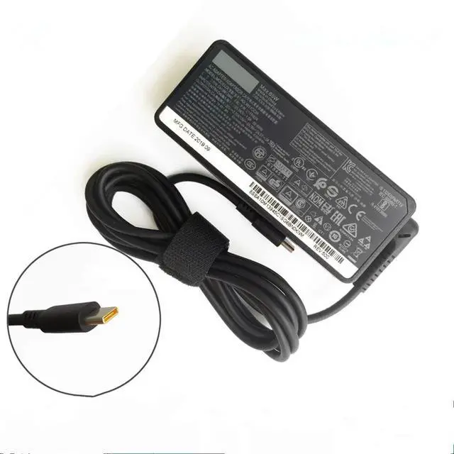 Alt view image 4 of 6 - 65W USB-C Charger | Fit ADLX65YLC3D 4X20M26274 01FR024, ThinkPad X1 T E P Yoga ThinkBook IdeaPad Type-C 65W 20V3.25A PD charger