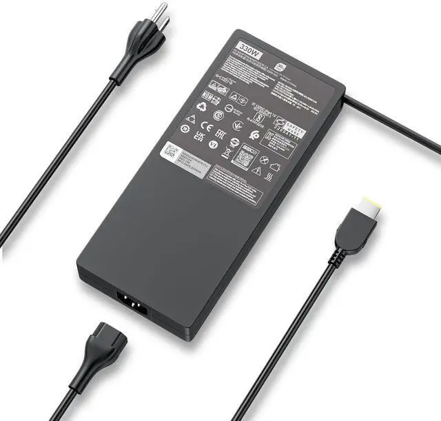 Main image of 330W New Slim Charger Fit for Lenovo Legion Pro Laptop RTX 5090 AC Adapter | Power Supply Cord For Legion pro 9 9i 7 7i 5i 5 Gaming laptop RTX 5080 5070 2026 GaN Smart Fast Charging Multiple protectio