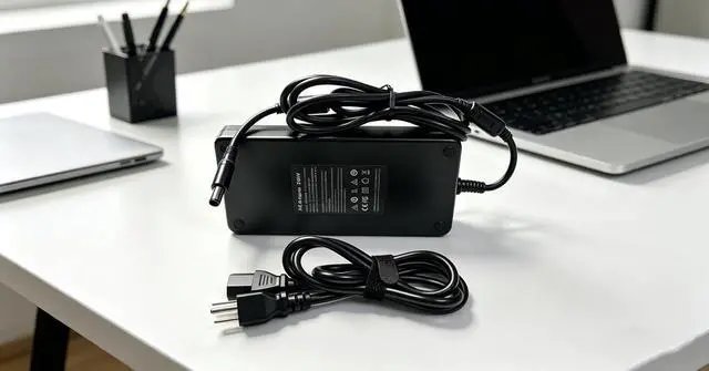 Alt view image 5 of 5 - 240W 7.4×5.0mm AC Charger Fit for Dell Alienware Gaming Laptop