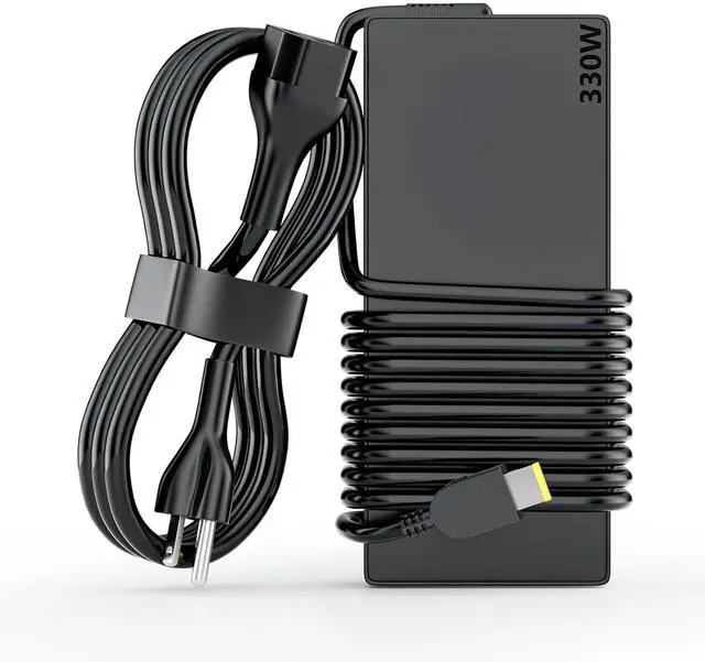 Main image of 330W New Slim Tip Charger Fit for Lenovo Laptop Legion pro 5080 ThinkPad | AC Adapter for Legion pro 7i 7 5i 5 9 16IRX8 RTX 5090 5070ti 2026 Gaming Power Supply Cord ThinkPad X1 GX21M50608 ADL330SDC3A