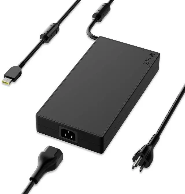 Main image of 230W Laptop Charger Replacement for Lenovo Legion 5 7 Thinkpad AC Adapter | 230 watt Stable High Power Output, For Legion Pro Y540 Y740 Y730 Y7000 Y900 Y910 Y920 Slim 5 S7 C7 ADL230NDC3A Power Cord