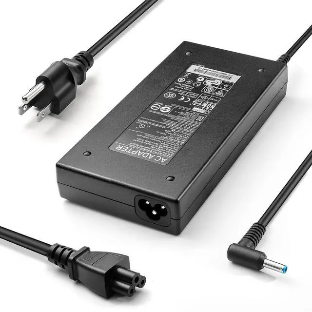 Main image of 150W AC Charger 4.5x3.0mm for HP TPN-DA09 OMEN ZBook Gaming Laptop | Fit TPN-DA03 TPN-CA11 ADP-150XB B, OMEN15-ce Pavilion15-bc ZBook15 G5 Studio G4 Victus15 4.5×3.0mm 150W HP gaming charger