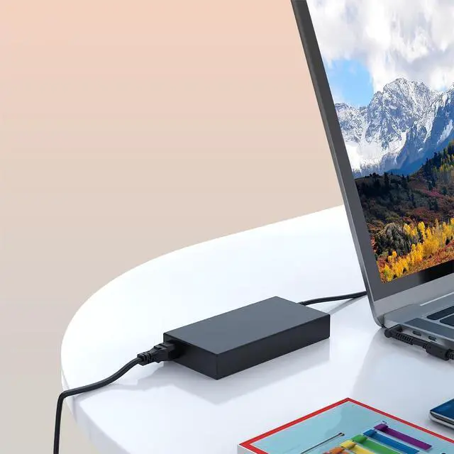Alt view image 6 of 6 - 120W USB-C Dock G5 Power Supply Fit for HP USB-C Dock G5 | 5TW10UT 5TW10AA 5TW10AA#ABB 5TW10UT#ABA Universal Dock G2 5TW13AA HP Docking Station L41856-001 Power Cord