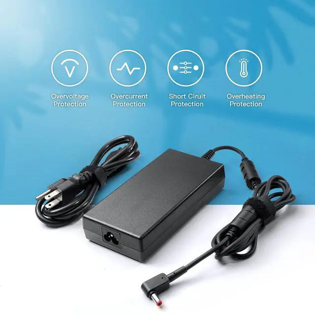 Alt view image 5 of 6 - 180W 135W Charger Fit for Acer Nitro 5 AN515 N20C1 | ADP-135KB T ADP-180MB K AC Adapter