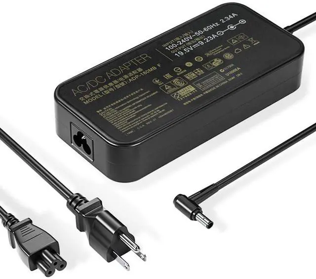 Main image of 180W 19.5V 9.23A Charger for ASUS ROG, ADP-180MB F 5.5×2.5mm Adapter | Compatible with ASUS ROG G751J G750JM ZX50J N56VB gaming notebooks