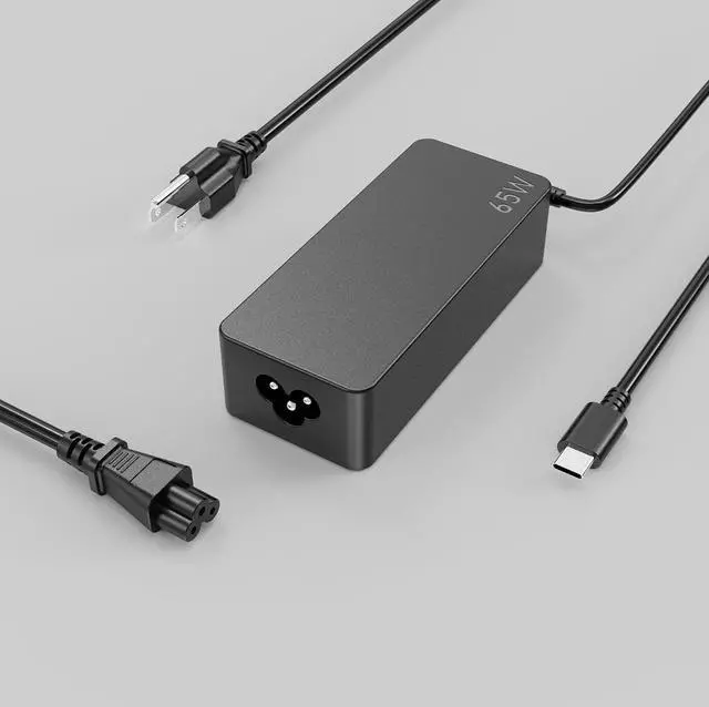 Alt view image 4 of 6 - 65W USB C Laptop Charger Compatible with HP chromebook AC Adapter | for HP EliteBook x360 1040 840 G9 845 G10 Elite x2 1012 G2 G4 ProBook 440 450 Envy x360 Spectre Type-C 20V 3.25A L65505-002