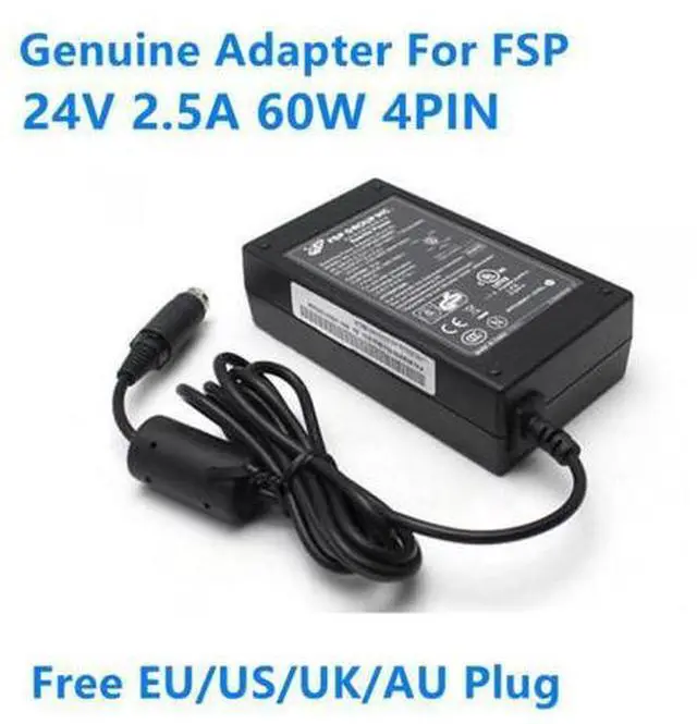 Main image of 24V 2.5A 2A 60W 4PIN FSP FSP060-DAAN2 Power Supply AC Adapter For H00000901 HU10142-16137 Laptop Charger