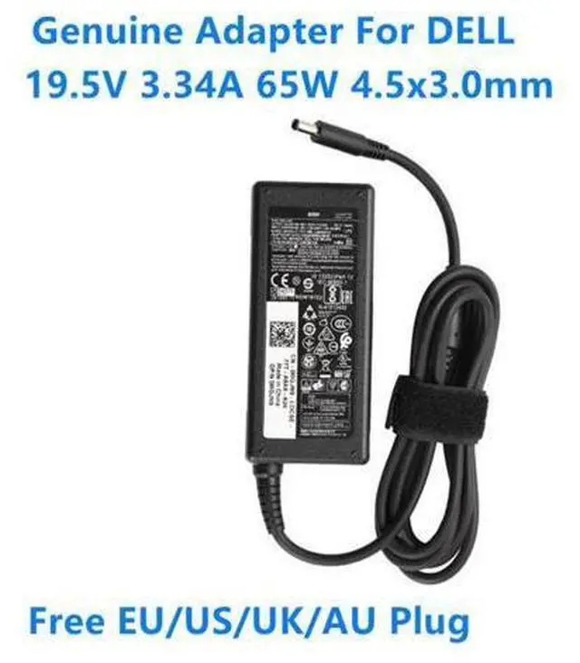 Main image of 19.5V 3.34A 65W LA65NS2-01 HA65NS5-00 DA65NM111-00 AC Adapter For Dell Inspiron 3551 5459 XPS 11 12 9350 Laptop Charger