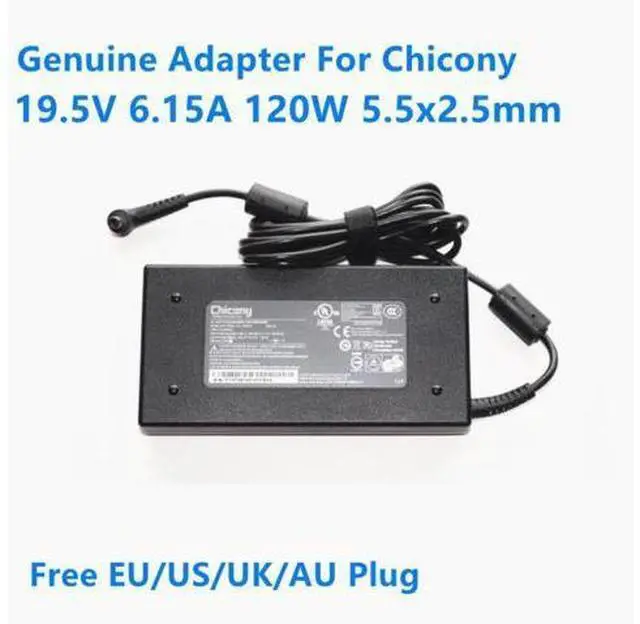 Main image of 19.5V 6.15A 120W Chicony A12-120P1A AC Adapter ADP-120MH D For MSI GE60 GE70 GP70 GS70 GS60 Gaming Power Supply Charger