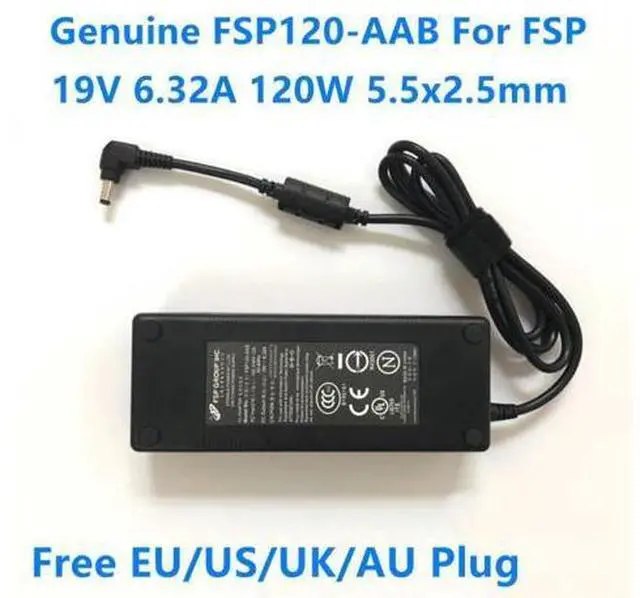 Main image of 19V 6.32A 120W 5.5X2.5mm FSP FSP120-AAB Laptop Charger For Toshiba Satellite P200-1EE L850 P770 P850 P500 Power Supply