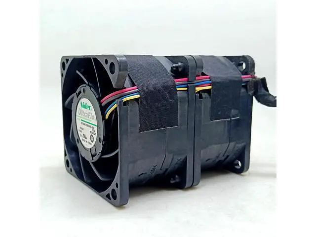 Alt view image 3 of 3 - 6076 12V 9.56A Double Ball High Speed Server Fan 2CV60E12BS1M3-08
