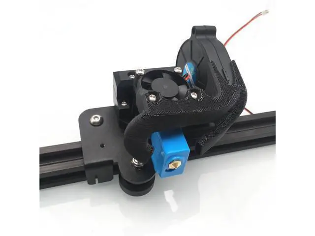 Alt view image 3 of 3 - Funssor 12/24V fan 1.75mm Creality Ender3/CR-10 bowden V6 Volcano Assembled Extruder Hot End kit for CREALITY 3D Printer