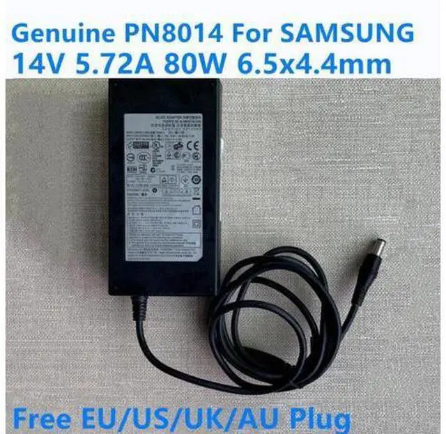 Main image of 14V 5.72A 80W PN8014 AC/DC Power Adapter For SAMSUNG TA750 S27A950D BN44-00455A LT27A950 LT27A750 LCD Monitor Charger