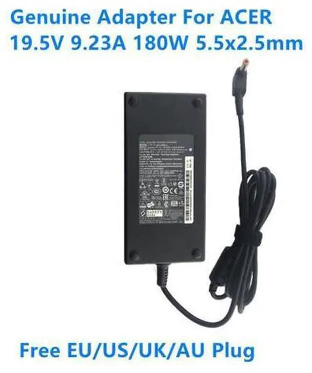 Main image of AC Adapter Charger For ACER ADP-180MB K 19.5V 9.23A 180W 5.5x2.5mm Laptop Power Supply Charger