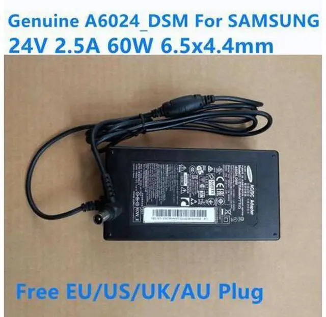 Main image of 24V 2.5A 60W A6024_DSM A6024_FPN AC Adapter For SAMSUNG HW-J550 HW-J450 HW-F550 HW-J355 A6324_DSM BN44-00639A Charger