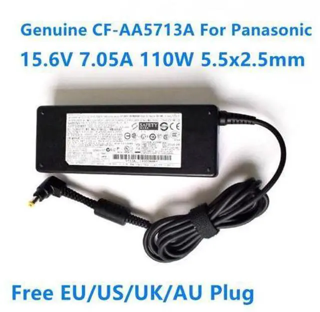 Main image of 15.6V 7.05A 110W 5.5x2.5mm CF-AA5713A J1 M3 AC Adapter For Panasonic CF-29 CF-31 CF-52 CF-53 CF-54 Power Supply Charger