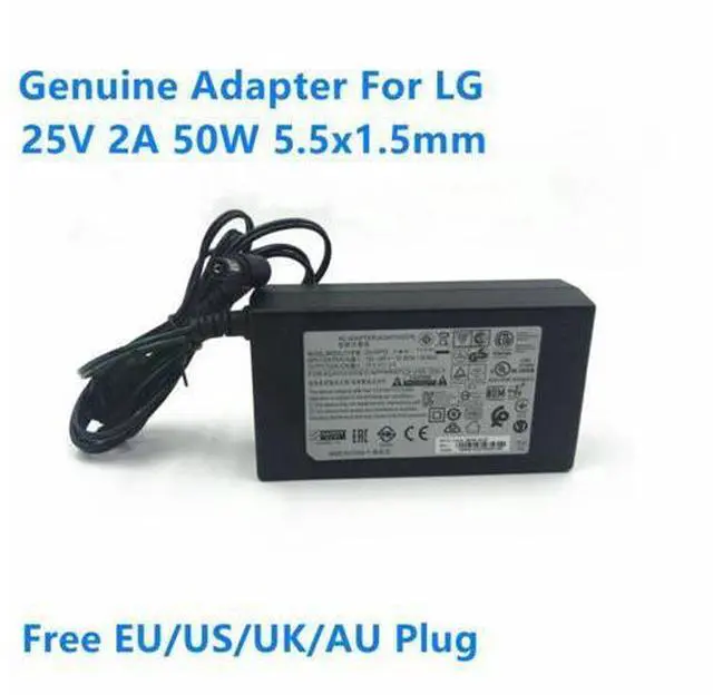 Main image of 25V 2A 50W 5.5x1.5mm DA-50F25 Power Supply AC Adaptador For LG LAS855M NB5540 NB3730A HS8 SJ8 SOUND BAR Laptop Charger