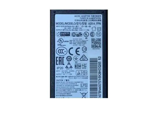 Alt view image 2 of 2 - 14V 1.786A 1.79A 25W A2514_DSM A2514_FPN AC Adapter For SAMSUNG HW-F450 S24D300H S22C S23C S24C S27C LCD Monitor Charger