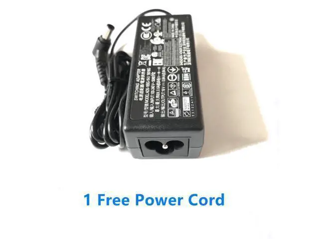 Alt view image 2 of 2 - 19V 0.84A 16W 6.5x4.4mm AC Adapter For LG 19M38A 19M38D 22MK400A ADS-18FSG-19 EAY63032003 LCAP36-E LCAP60-C Charger