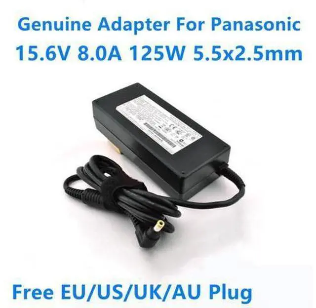 Main image of Genunie 15.6V 8A 5.5x2.5mm CF-AA5803A J1 CF-AA5802A M1 AC Adapter For Panasonic Toughbook CF-74 CF-19 CF-29 CF-30 CF-51 Charger