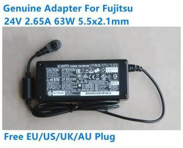 Main image of 24V 2.65A SEF80N3-24.0 SED80N3-24.0 SED80N2-24.0 Power Supply AC Adapter For FUJITSU PFU LIMITED fi6125 fi6130 Charger