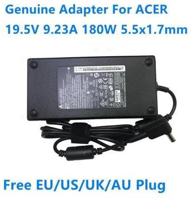 Main image of 19.5V 9.23A 180W 5.5x1.7mm ADP-180MB K AC Adapter For ACER ASPIRE Laptop Power Supply Charger