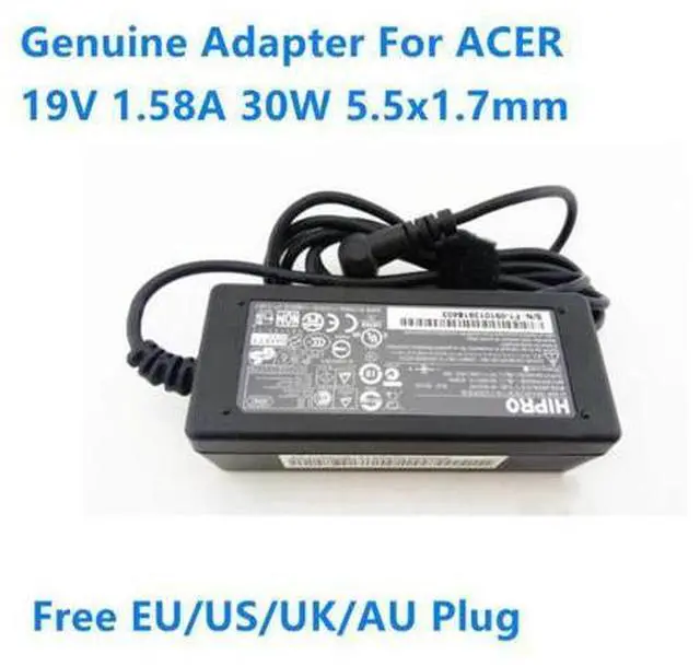 Main image of 19V 1.58A 30W 5.5x1.7mm HIPRO HP-A0301R3 AC Adapter For ACER Laptop Power Supply Charger