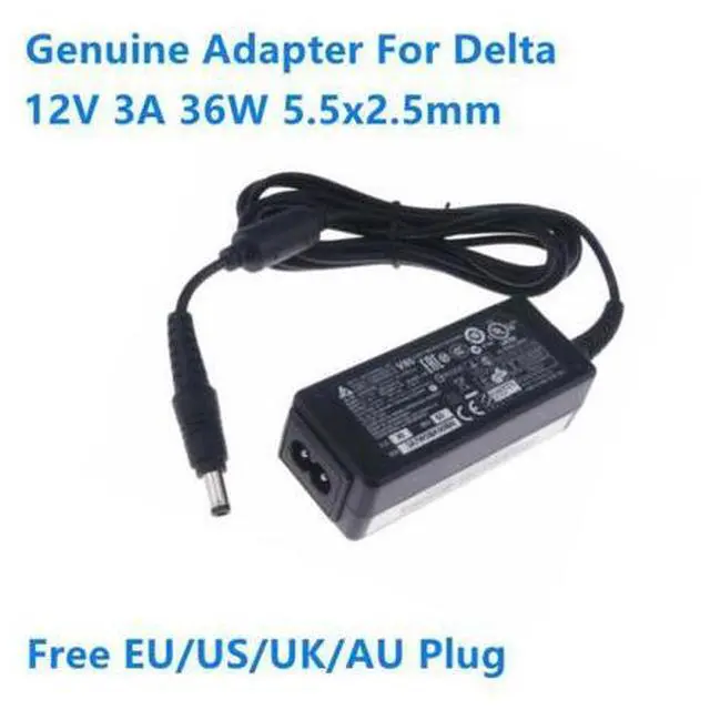 Main image of Delta 12V 3A 36W 5.5x2.5mm ADP-36JH A ADP-36JH B Power Supply AC Adapter For Laptop Charger