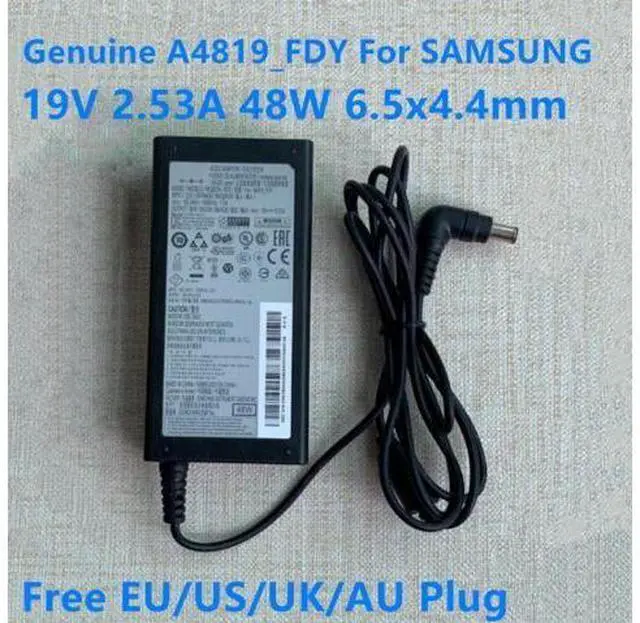 Main image of A4819_FDY 19V 2.53A 48W AC Adapter For SAMSUNG BN44-00835A UN32J4000 HW-K360 HW-R450 TV LCD Monitor Power Supply Charger