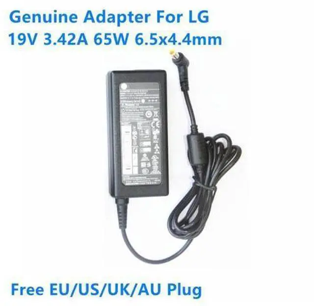 Main image of LCD Monitor Charger AC Adapter For LG 19V 3.42A 65W R400 M2280D M2780D E2742V PA-1650-68 DA-65G19 Power Supply Adaptor