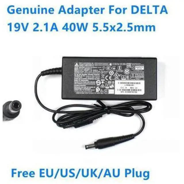 Main image of 19V 2.1A 40W 5.5x2.5mm Delta ADP-40LD B Power Supply AC Adapter For LED LCD Monitor Power Charger