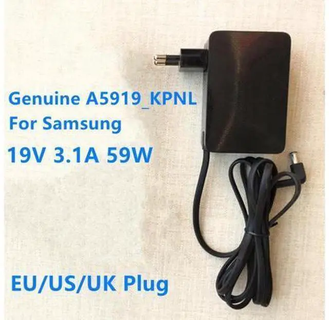 Main image of A5919_KPNL 19V 3.1A 59W A5919-KPNL BN44-00887D AC Adapter For SAMSUNG S34J550WQU C32F391FWN Monitor Power Supply Charger