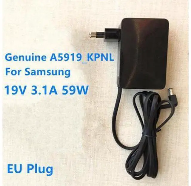 Main image of EU Plug A5919_KPNL 19.0V 3.10A 59W AC Adapter For Samsung BN44-00887E S34J550WQU C32F391FWN Laptop Power Supply Charger