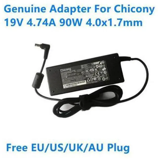 Main image of 19V 4.74A 90W 4.0x1.7mm Chicony A10-090P3A Power Supply AC Adapter For Hasee 90W Laptop Charger