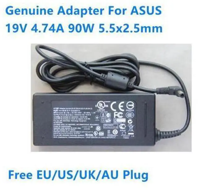 Main image of 19V 4.74A 90W 5.5x2.5mm EXA0904YH PA-1900-36 Power Supply AC Adapter For ASUS Laptop Charger