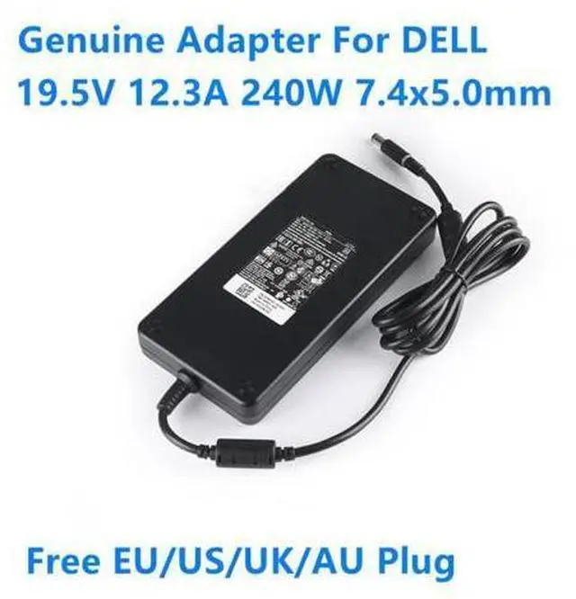 Main image of GA240PE1-00 19.5V 12.3A 240W LA240PM160 Power Supply AC Adapter For Dell Alienware M17X-P11E001 R1 R3 R4 15 R2 Laptop