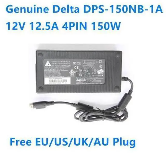 Main image of Delta DPS-150NB-1A 12V 12.5A 150W 4PIN AC Adapter For CIELO PX150 EPOS PP-9635 Fec Aerpos AP-3615 Power Supply Charger
