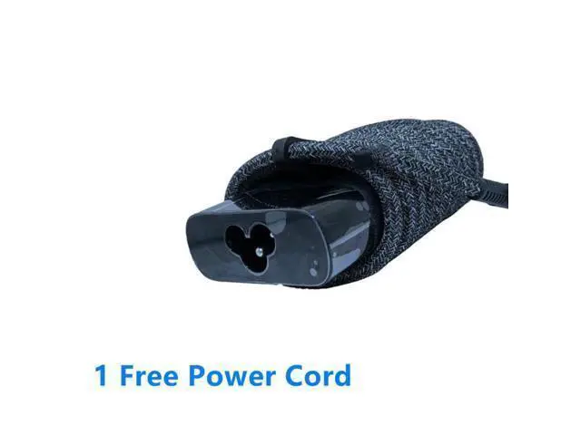 Alt view image 2 of 2 - 65W 20V 3.25A Type-C TPN-LA12 TPN-CA10 AC Power Adapter For HP SPECTRE X360 13AF-012DX ELITEBOOK 1040 G4 Laptop Charger
