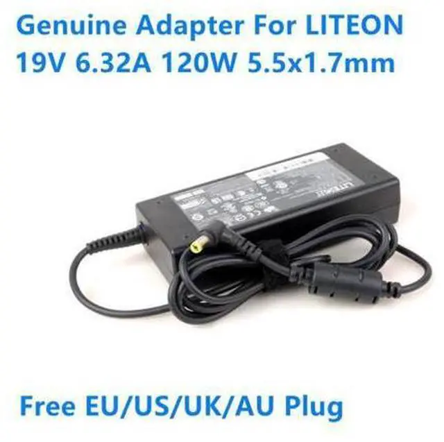 Main image of 19V 6.32A 120W 5.5x1.7mm LITEON PA-1121-16 AC Power Supply Adapter For ACER Laptop Charger