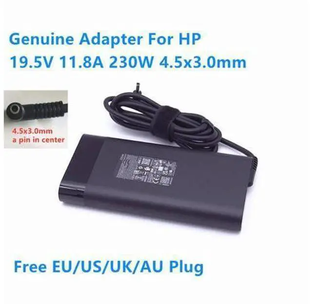 Main image of TPN-DA12 19.5V 11.8A 230W 4.5x3.0mm TPN-LA10 M35733-003 AC Adapter For HP OMEN 7 OMEN 6 PRO Laptop Power Supply Charger