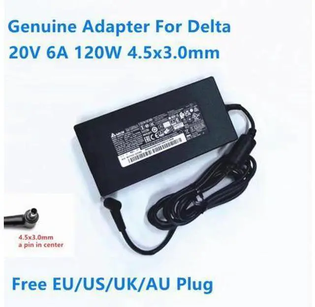 Main image of Delta ADP-120VH D 120W 20V 6A Power Supply AC Adapter Chicony A17-120P2A A12A055P For MSI MS-16R5 CF63 Laptop Charger