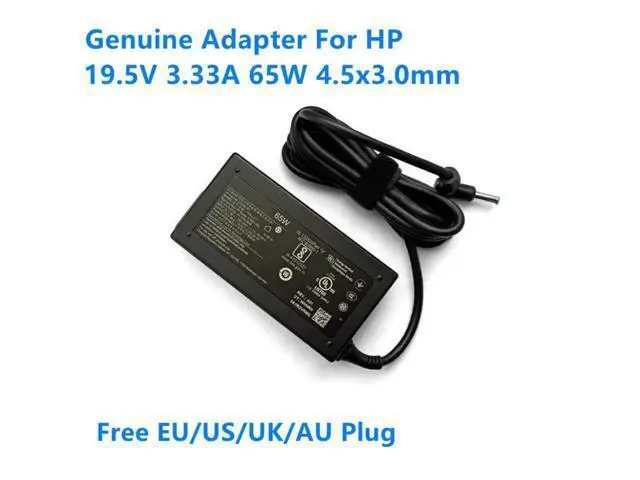 Main image of 19.5V 3.33A 65W TPN-LA17 TPN-CA17 Power Supply AC Adapter For HP TPN-CA07 TPN-CA16 913623-001 L25299-002 Laptop Charger