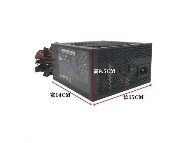 Alt view image 2 of 6 - PSU For Acbel 80plus Bronze Silent Power Supply 700W 600W Power Supply PCA015 PCC007