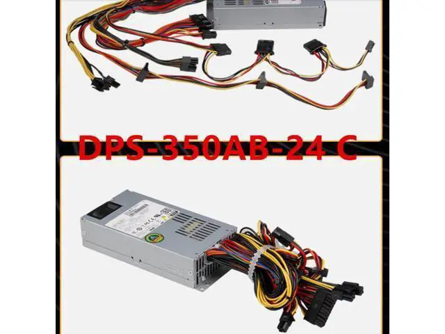 Alt view image 4 of 6 - PC PSU For Delta 80plus Bronze Flex Itx Nas Small 1U 350W Power Supply DPS-350AB-24 C