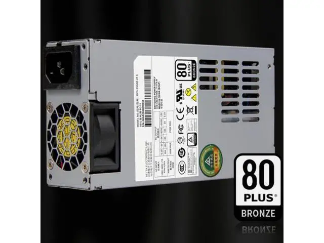 Alt view image 5 of 6 - PC PSU For Delta 80plus Bronze Flex Itx Nas Small 1U 350W Power Supply DPS-350AB-24 C