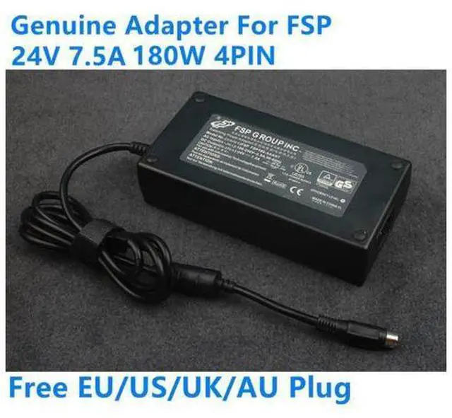 Main image of 24V 7.5A 180W 4PIN FSP FSP180-AAAN1 FSP180-AAAN2 FSP180-AXAN1 Power Supply AC Adapter For DPS-180AB-5A Laptop Charger