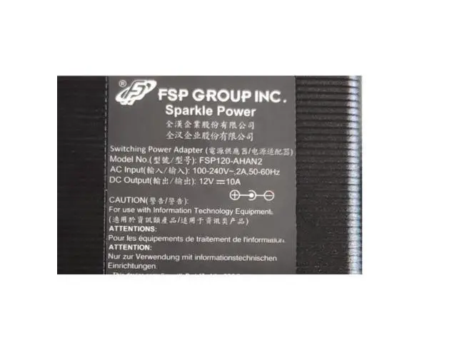 Alt view image 2 of 2 - AC Adapter For FSP FSP120-AHAN2 120W 12V 10A 8A DELTA ADP-1210 BB ADP-1210 AB Laptop Power Supply Charger